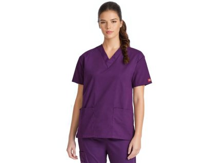Dámská halena Dickies - fialová (Velikost 3XL)