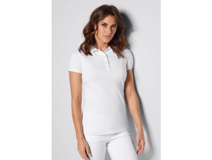 Dámské POLO tričko - bílé (Velikost 2XL)