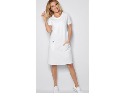 Dámské šaty SUMMER - bílá (Velikost 5XL)
