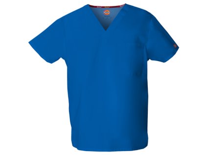 Unisex halena V-výstřih - královská modrá (Velikost 3XL)