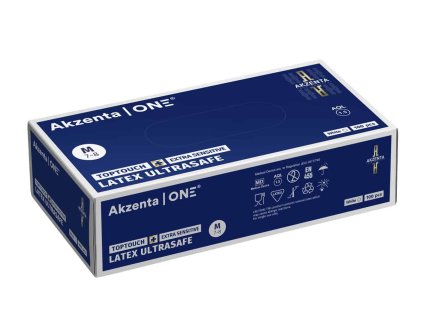 2021 10 AKZ Gloves Latex Ultrasafe Extra Sensitive Dispenser WHITE M 2400x1600Px 1 1200x800