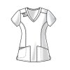 Zdravotnická halena Cherokee Core Stretch BEST - karibská modrá (Velikost 3XL)