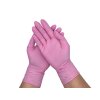ILICO Nitrilové rukavice - růžové (Velikost M)