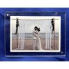 Fotorámeček 13x18 z průhledného plexi na zeď přední pohled