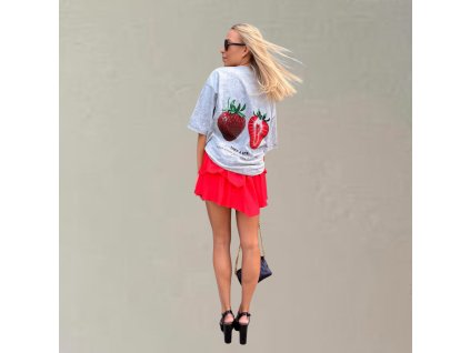 Tričko Jahoda oversize