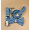 Kolekce Jeans obojek, vodítko, motýlek, šátek