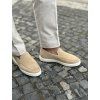 Beige Loafer Sneakers