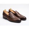 DOBRÁ Brown leather loafers on white 202606081638 3