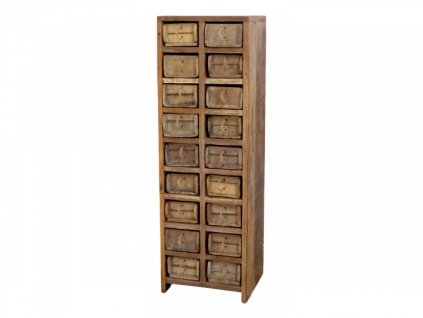 Komoda Grimaud s 18 zásuvkami Chic Antique