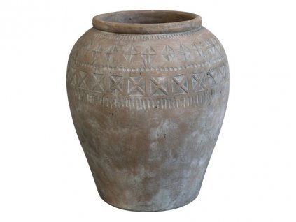 Dekorativní terakotová váza ChicAntique