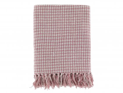 Lehká bavlněná deka malinová Chic Antique