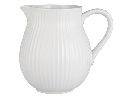 Džbán mynte s vroubkováním Pure White