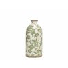 Melun váza ve vintage stylu olivově zelená Chic Antique