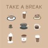 Papírové ubrousky Take a Break IB Laursen