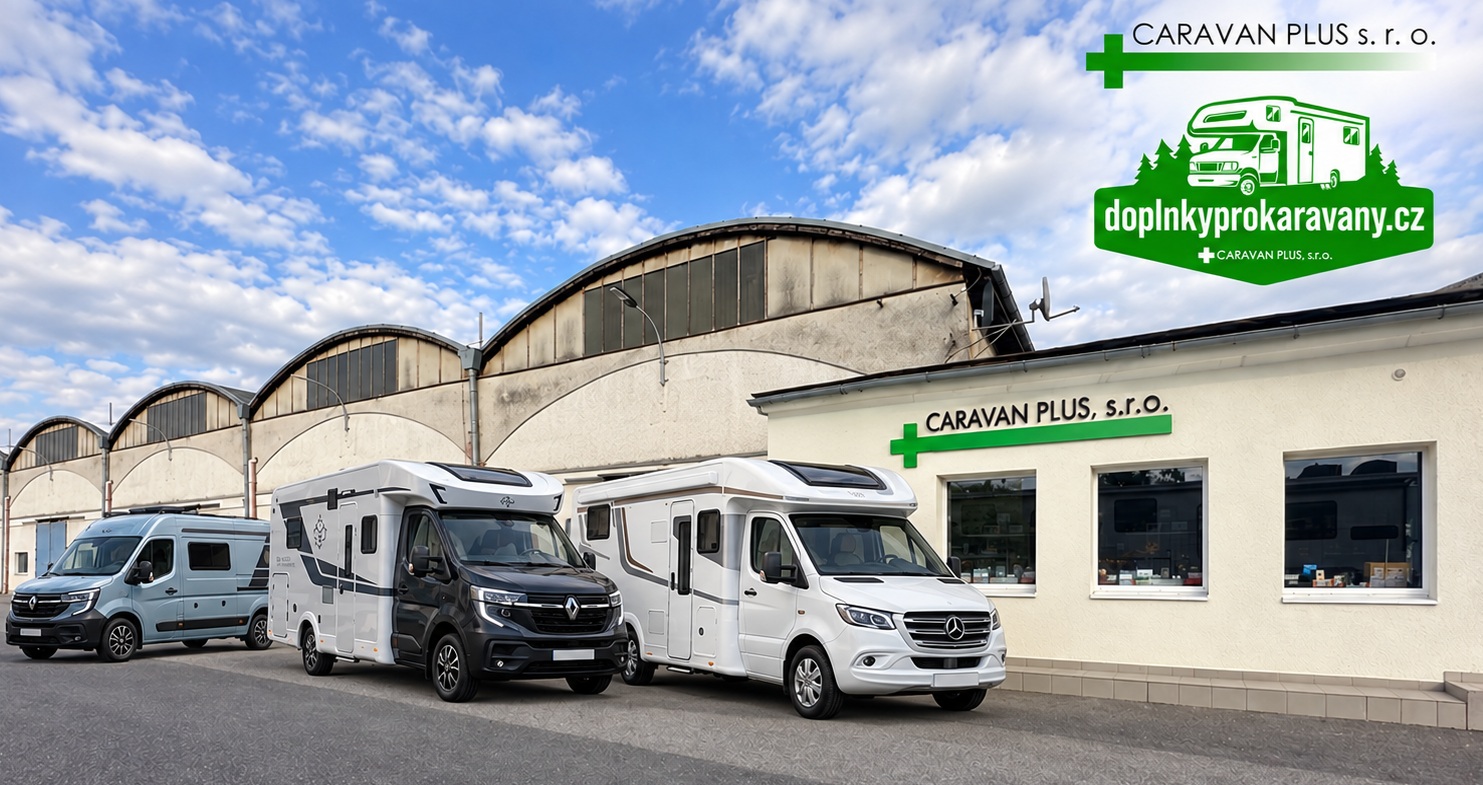 Nejsme jen e-shop - jsme Caravan Plus