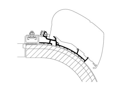 Thule Adapter Rapido 6m