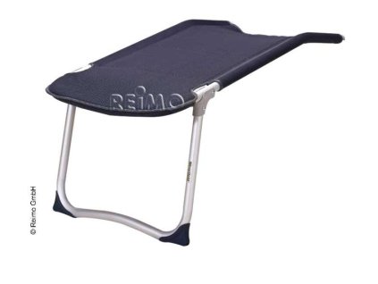 Kempingová židle s opěrkou na nohy Inventor I - Petrolejově modrá