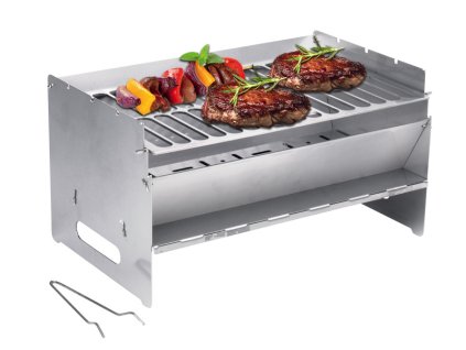 CAMP4 Nerezový skládací gril