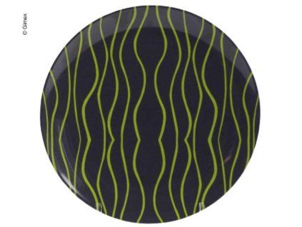 GIMEX dezertní talíř, šedozelený