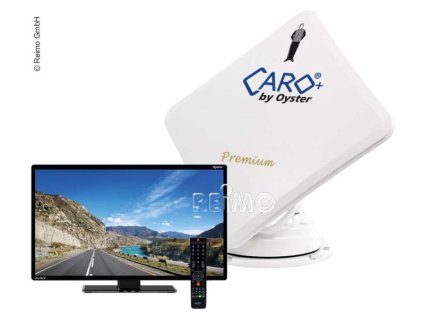 Caro+ Premium satelitní systém včetně 24" Oyster TV