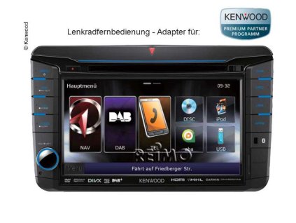 Ovládání na volantu VW T5 adaptér Kenwood