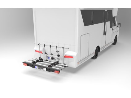 Nosič kol VELO – pro 3 kola s LED osvětlením