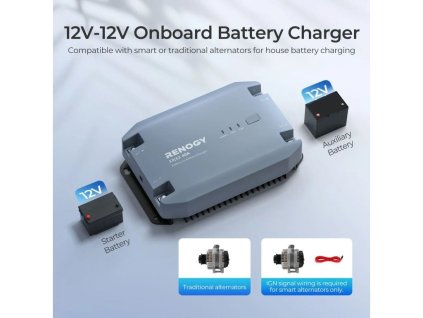 392638 1 4890 1 renogy 40a dc dc nabijecka s moznosti bluetooth komunikace