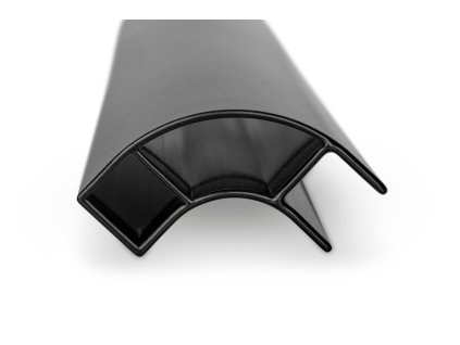 Alu profil 220cm černý