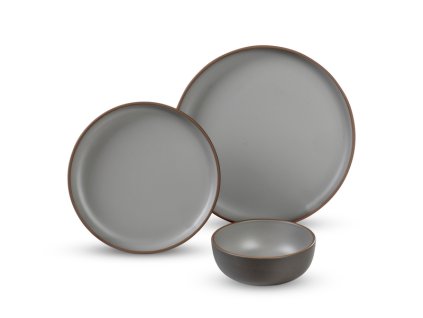 Nádobí MALMÖ šedé