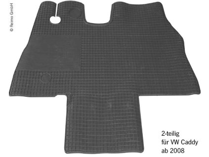 Koberec Gummi (Typ VW Caddy od 2008 (2ks))