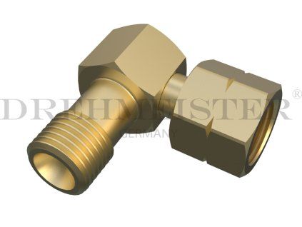 Mosazný adaptér 1/4" 8mm