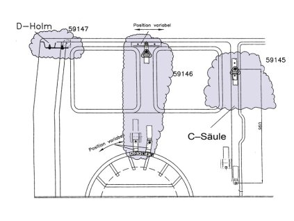 Adaptér bezpečnostních pásů