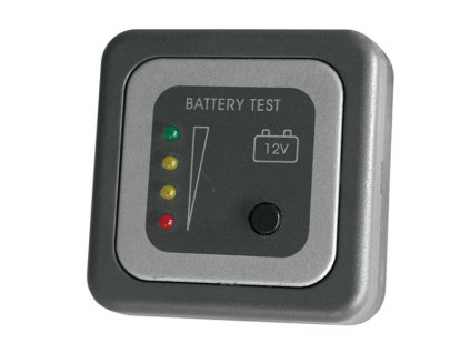 Tester baterií (Barva Šedá)