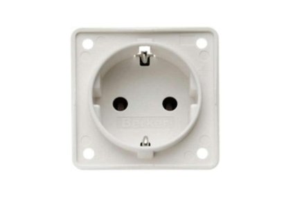 Zásuvka Integro 230V (Barva Šedá)