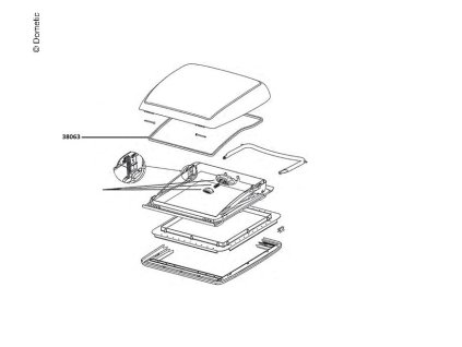 Těsnění Heki 1,65m