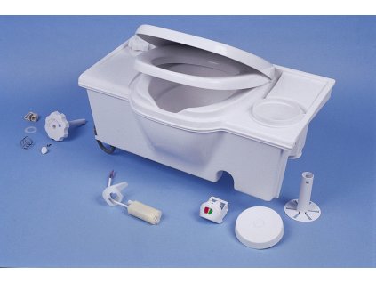 Toaleta s víkem C2 / C3 / C4 - Bílá