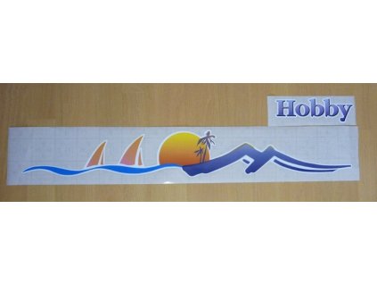 Sada samolepek Hobby - levé