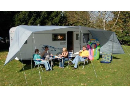 Sluneční karavanová clona Como (Typ clony Como 1 - šedá)