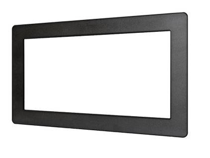 ACRYLIGHT – Vnitřní kryt rámu 350×500 mm, černý (Acryform)