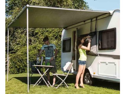 Sáčková markýza Omnistor 1200 (Barva tkaniny Saphir Blau (modrá), Délka markýzy 260 cm)