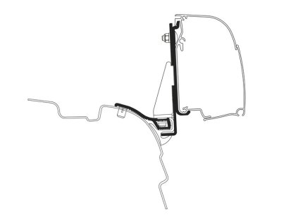 Adaptér TO4200 (Typ VW T5/T6, Délka KR)