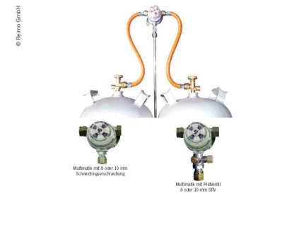 Multimatik 2-lahev systém 30 mbar výstup 8mm