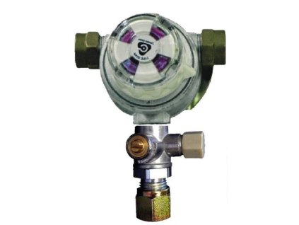 Multimatik 2-lahev zařízení 30 mbar výstup 10mm s. zkušebním ventilem