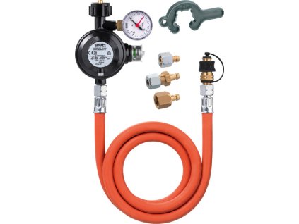 Regulační hadicový set s nízkotlakým regulátorem typu EN 61