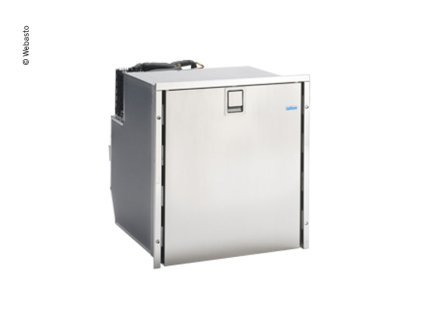 Chladnička do zásuvky 65L Inox 12/24V DC, beznámrazová