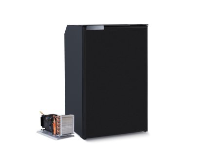 Kompresorová lednice C95L CHR - 95 + 12l - Černá