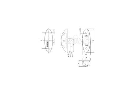 LED mlhovka 6W