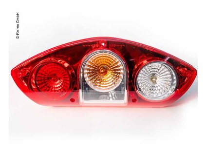 Hecková lampa CARALUNA vertikální, vlevo