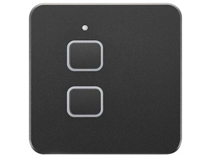 Nereide vypínač 2S s integrovanou funkcí stmívání - Černý