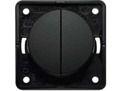 Dvojitý vypínač Integro Flow/Pure Berker